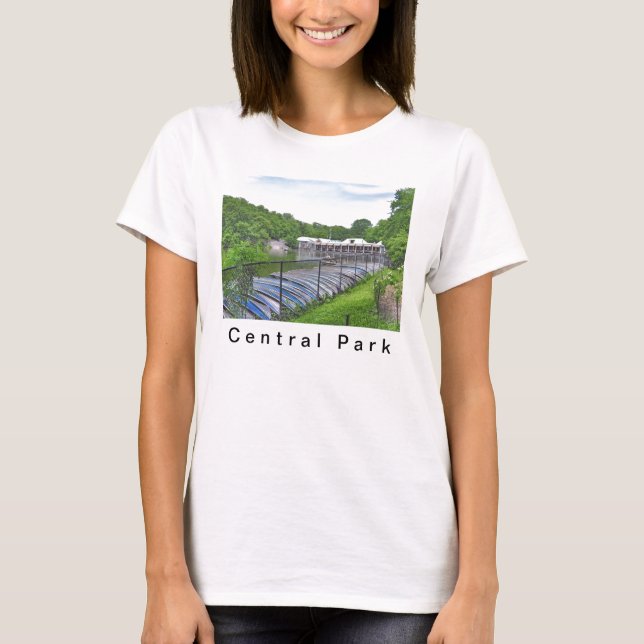 T-shirt Central Park - Boathouse de Loeb (Devant)