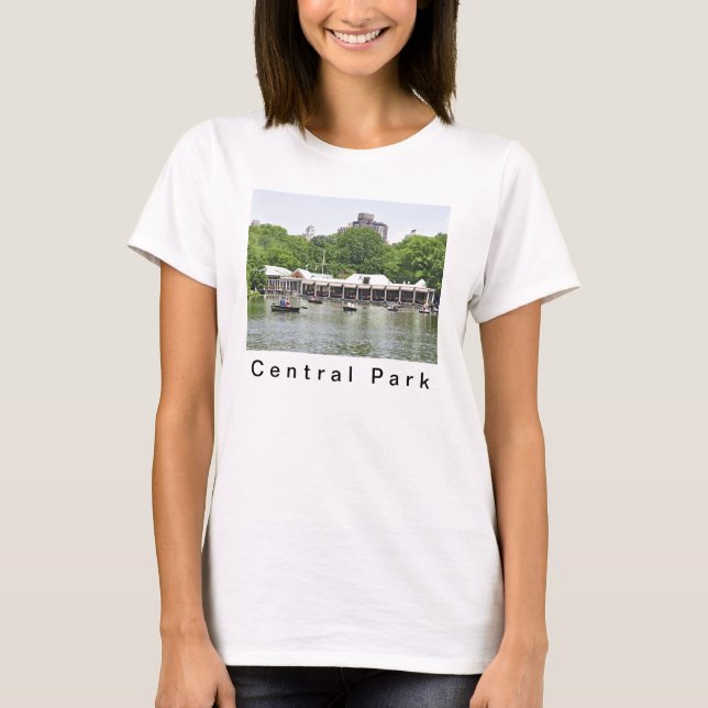 T-shirt Central Park - Boathouse de Loeb (Devant)