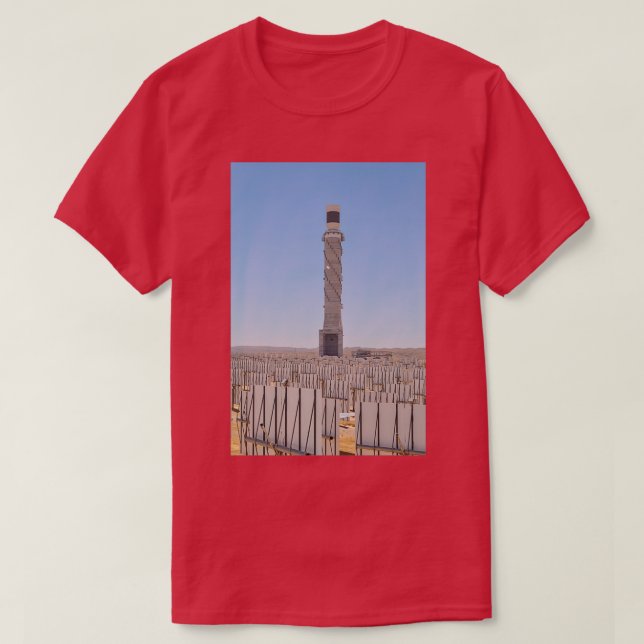 T-shirt centrale thermique solaire 1 (Design devant)
