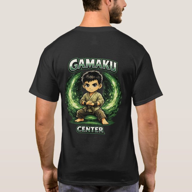 T-shirt Centre Chibi Dojo Gamaku (Dos)