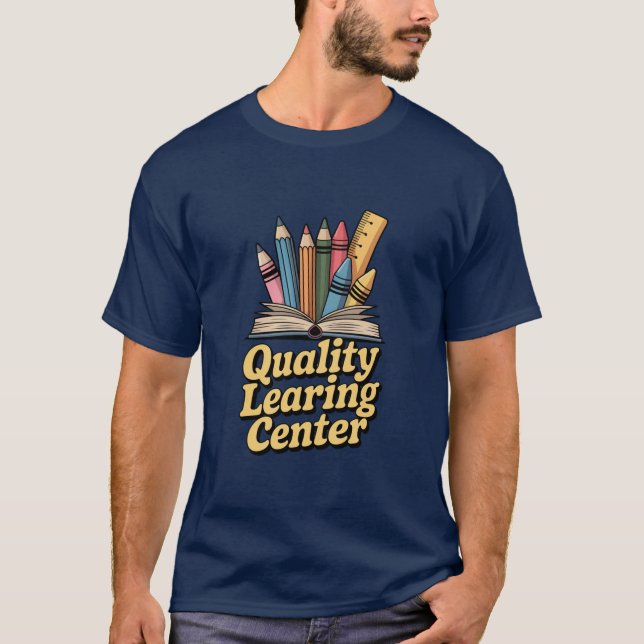 T-shirt Centre de Formation de Qualité de Garde d'Enfants  (Devant)