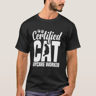 T-shirt Centre de garde pour chats Éléments essentiels de 