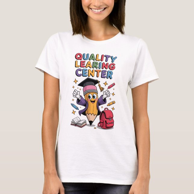 T-shirt Centre de garde Quality Learing Fraude Minnesota (Devant)