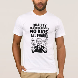 T-shirt Centre de qualité d'apprentissage de la fraude en