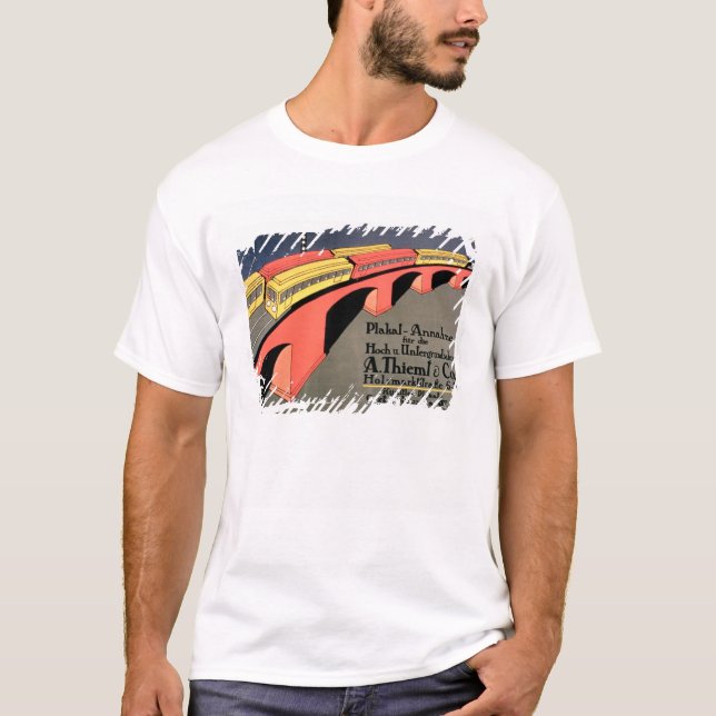T-shirt 'Centre de rassemblement pour le chemin de fer (Devant)