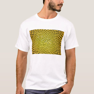 T-shirt Centre de Tournesol géant (Helianthus annuus)
