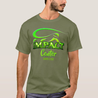 T-shirt Centre d'impact - conception d'iguane