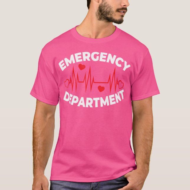 T-shirt Centre d'urgence certifié École E (Devant)