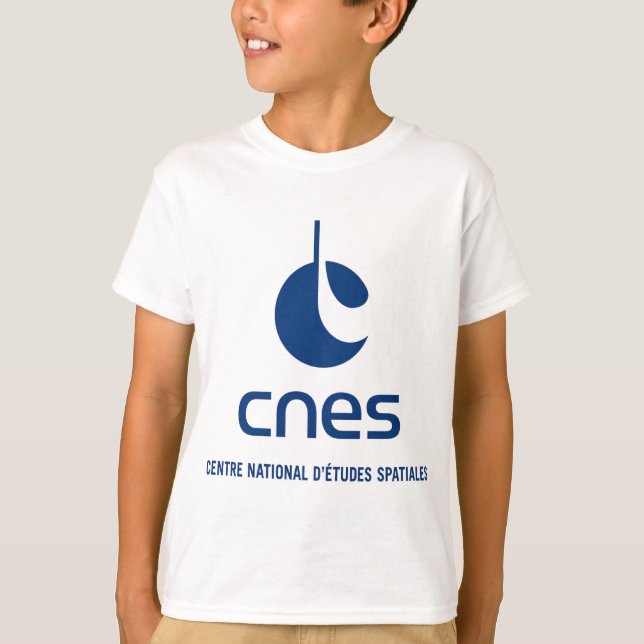 T-shirt Centre national d'études spatiales (Devant)