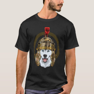 T-shirt Centurion Husky de Sibérie Rome antique Empire rom