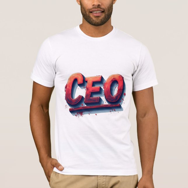 T-SHIRT CEO. (Devant)