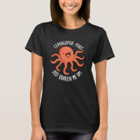 Céphalopod Puns Just Kraken Me Up Pun Dark BG