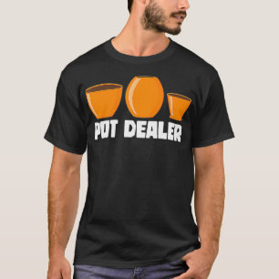 T-shirt Céramique Artiste Cadeau Clay Sculptor Pot Dealer