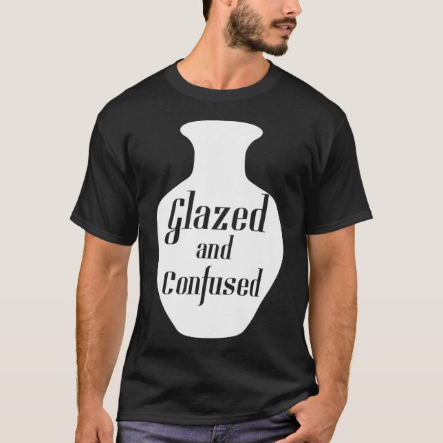 T-shirt Céramique Poterie Premium Vitrage et Confus (Devant)