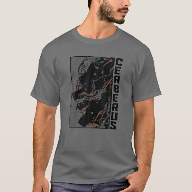 T-shirt Cerberus Trois Chien En Tête Mythologie grecque T (Devant)
