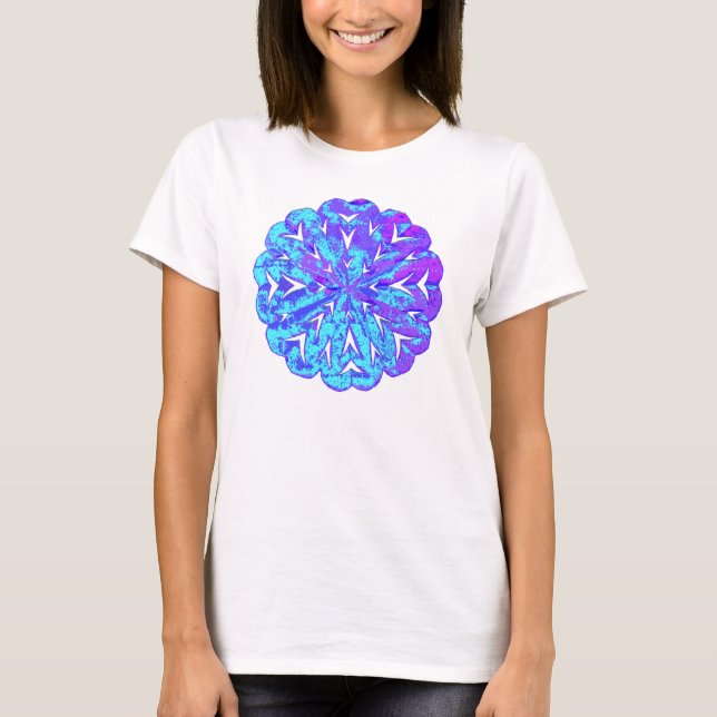 T-SHIRT CERCLE ABSTRAIT WYCINANKI (Devant)