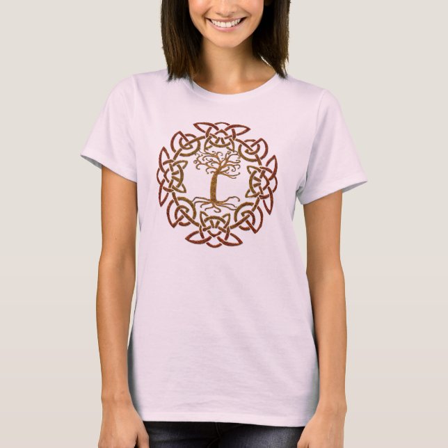 T-shirt Cercle Celtique Arbre de Vie (Devant)