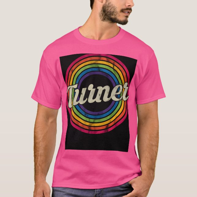 T-shirt Cercle coloré (Devant)