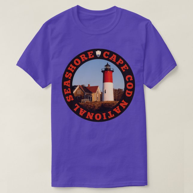 T-shirt Cercle côtier national de Cape Cod (Design devant)