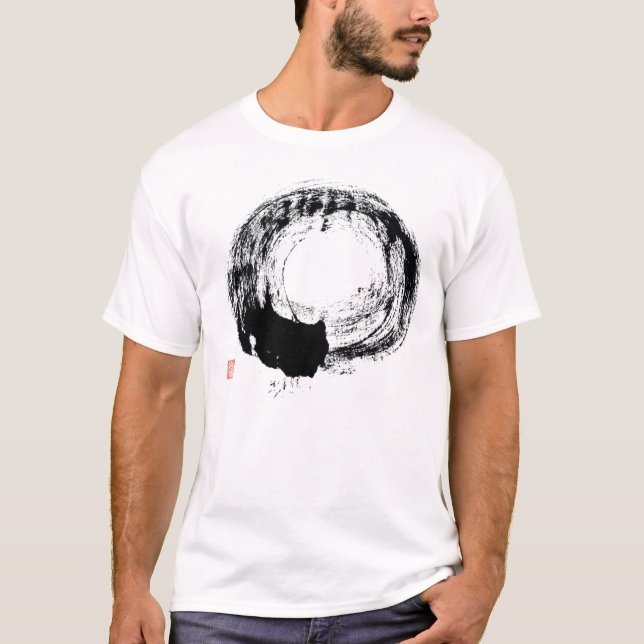 T-shirt Cercle cursif (Devant)