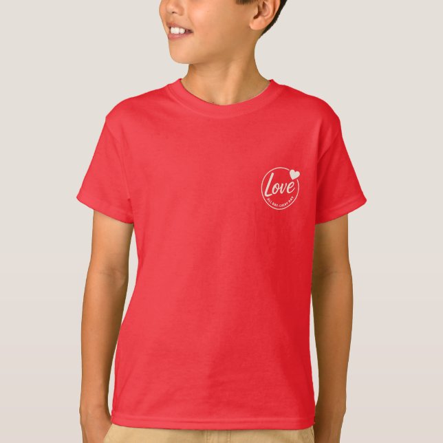 T-shirt Cercle d'amour (Devant)