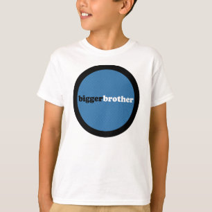 T-shirt Cercle de bleu de frère