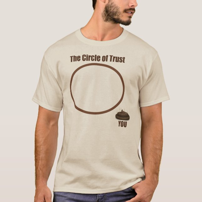 T-shirt Cercle de confiance (Devant)