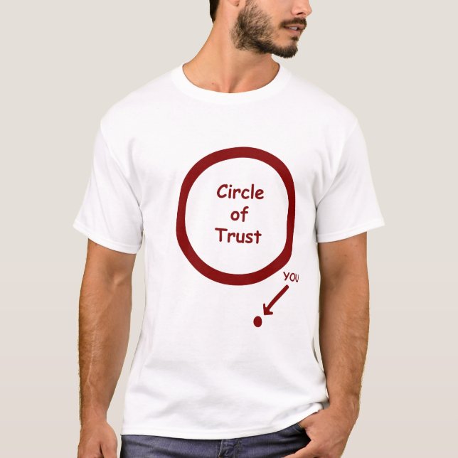 T-shirt Cercle de confiance (Devant)