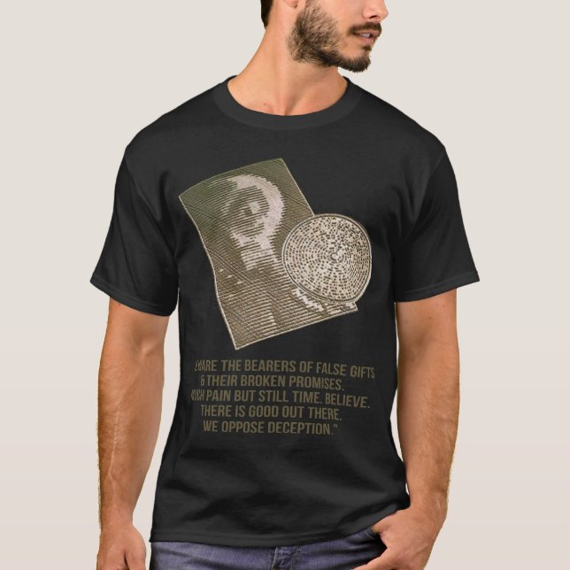 T-shirt Cercle de culture - alien - nous nous opposons à (Devant)