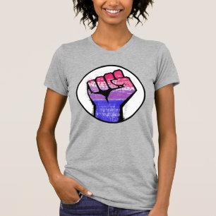 T-shirt Cercle de la première fierté bisexuelle
