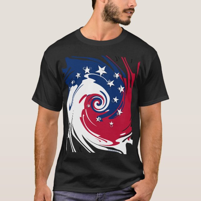 T-shirt Cercle de l'indépendance - obscurité (Devant)