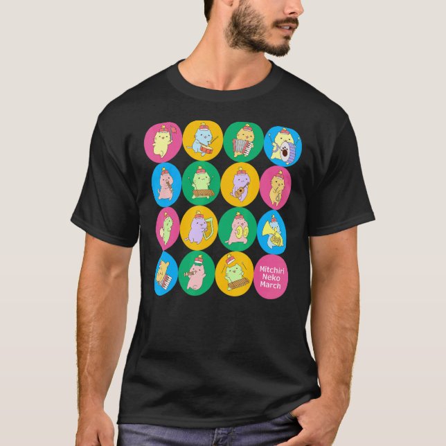 T-shirt Cercle de mars Mitchiri Neko2 (Devant)