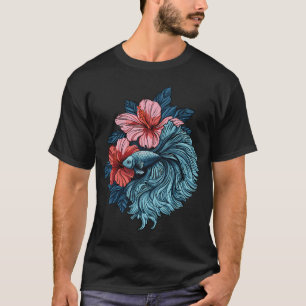 T-shirt Cercle de poissons