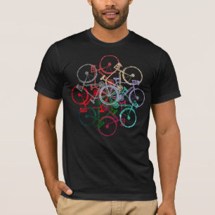 T-shirt Cercle de vélos couleur