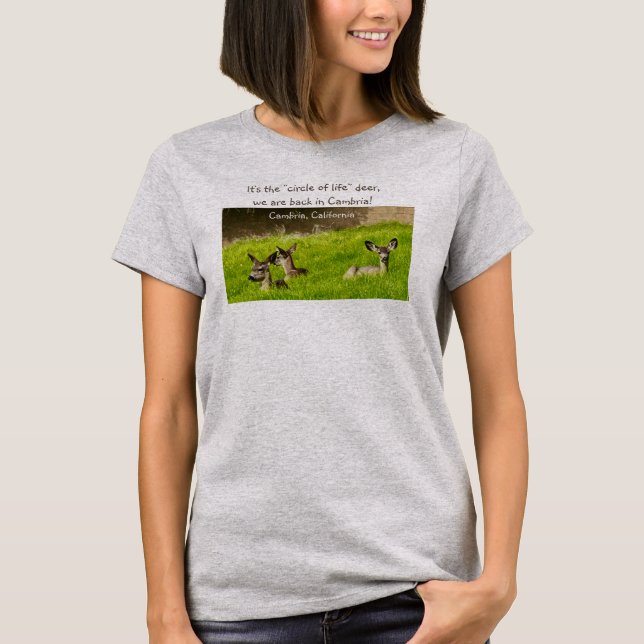 T-shirt Cercle de vie Cambria (Devant)