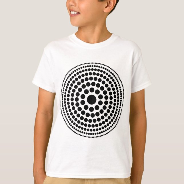 T-shirt Cercle demi-ton 01 (Devant)