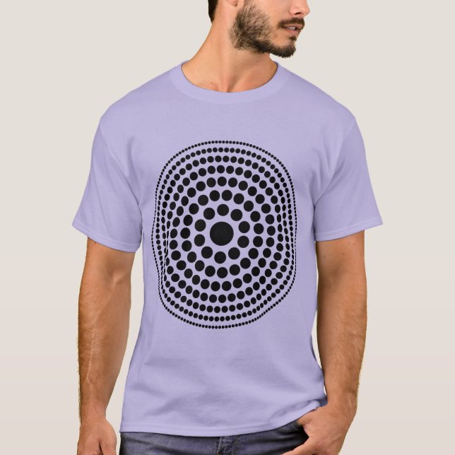 T-shirt Cercle demi-ton 01 (Devant)