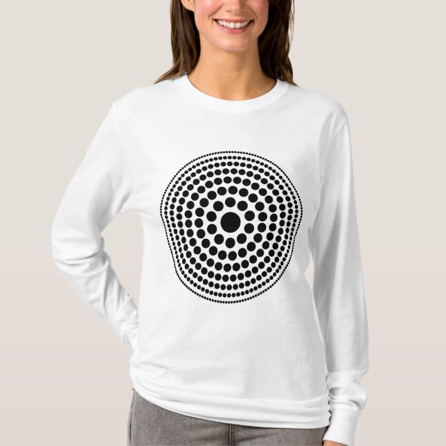 T-shirt Cercle demi-ton 01 (Devant)
