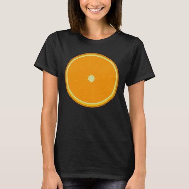 T-shirt Cercle d'orange. (Devant)