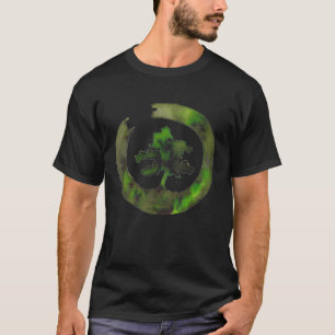 T-shirt Cercle Enso Bonsaï Vert
