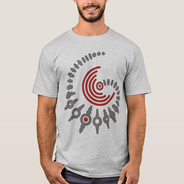 T-shirt Cercle I / crop circle I (Devant)
