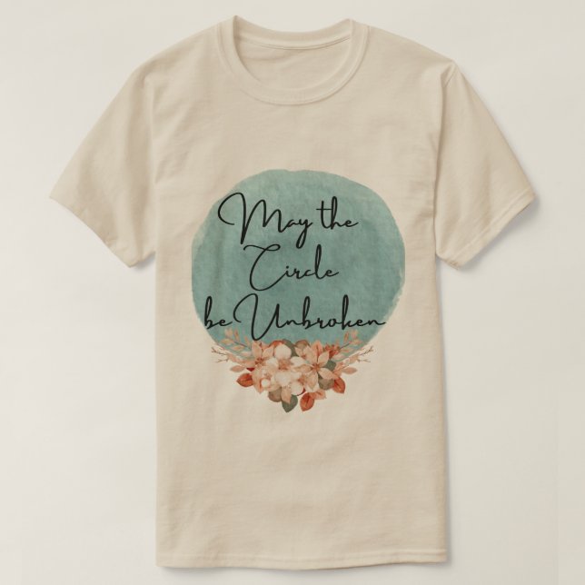 T-shirt Cercle ininterrompu (Design devant)