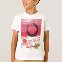 Cercle magenta de zen