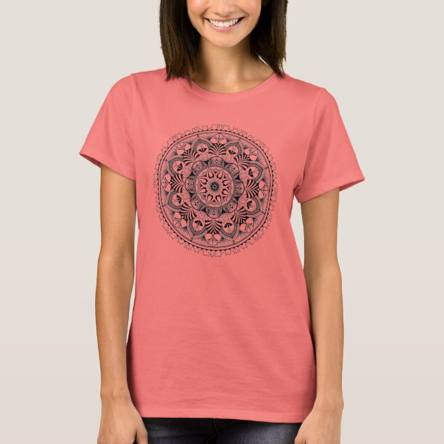 T-shirt Cercle Mandala (Devant)