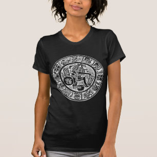 T-shirt Cercle maya, hiéroglyphe mexicain(Maya)