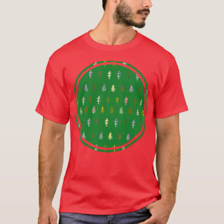 T-shirt Cercle naturel des arbres verts
