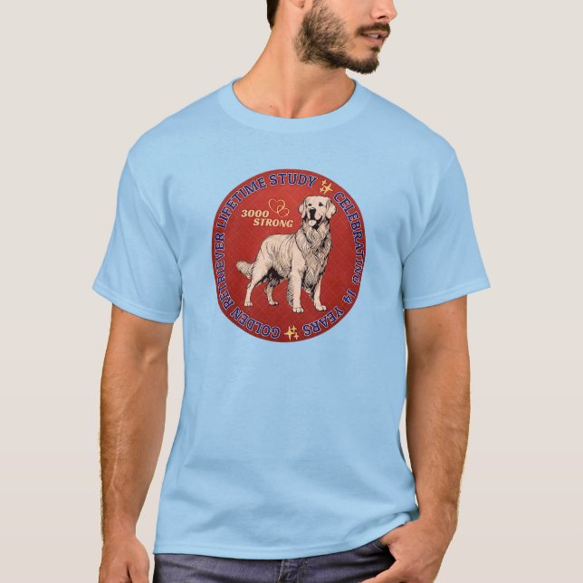 T-shirt Cercle rouge fort 3000 (Devant)