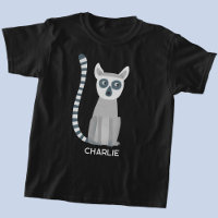 Cercle Tail Lemur Nom personnalisé