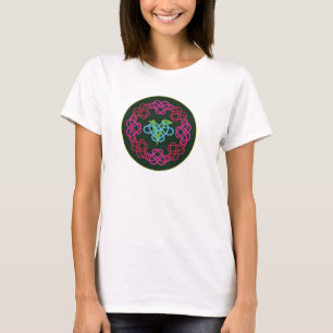 T-shirt Cercle végétalien de coeur de Polyamory de trava