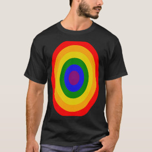T-shirt Cercles arc-en-ciel